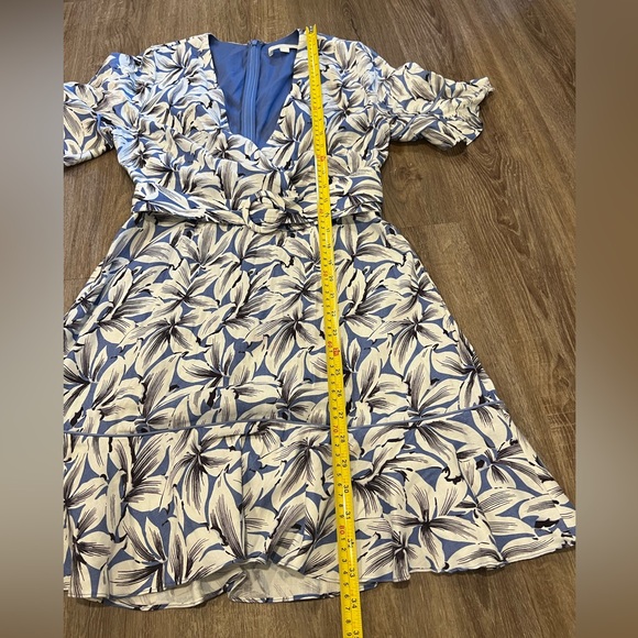 Jonathan Simkhai Zoey Floral Linen Blend Dress - Picture 10 of 12